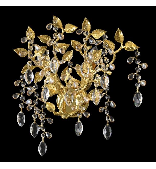 Светильник Crystal Lux EDEN AP2 GOLD 3870/402