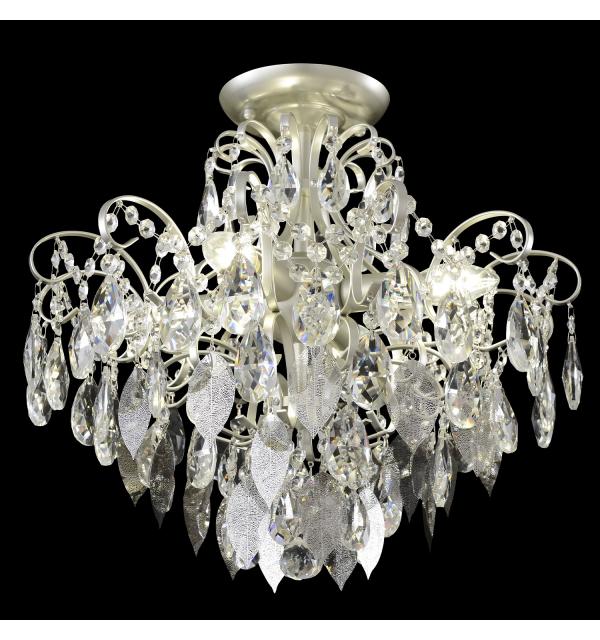 Светильник Crystal Lux ESMIRALDA PL4 SILVER 0524/104
