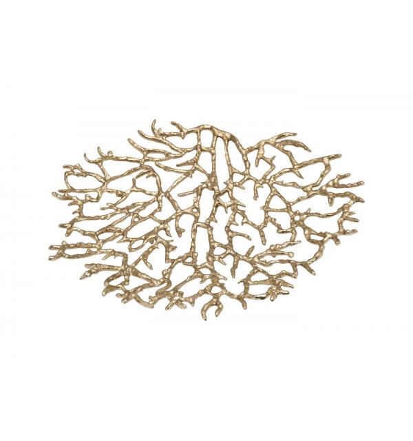 Блюдо декор. металлич.