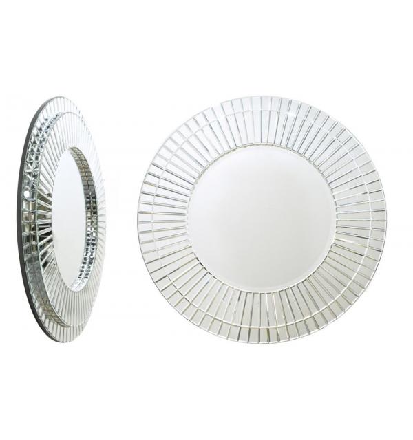 Зеркало круглое с зеркальными вставками Garda KFH277