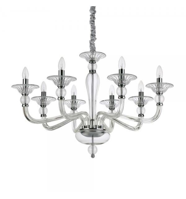 Светильник Ideallux DANIELI SP8 TRASPARENTE 159980
