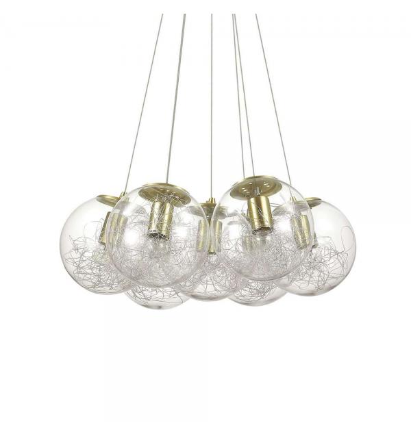 Светильник Ideallux MAPA SAT SP7 OTTONE 176000