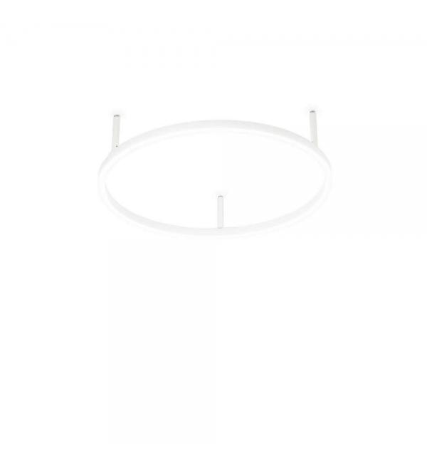 Светильник Ideallux ORACLE SLIM PL D050 ROUND WH 3000K 265971