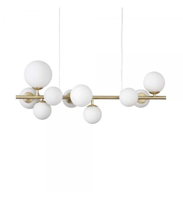 Светильник Ideallux PERLAGE SP10 OTTONE SATINATO 283791