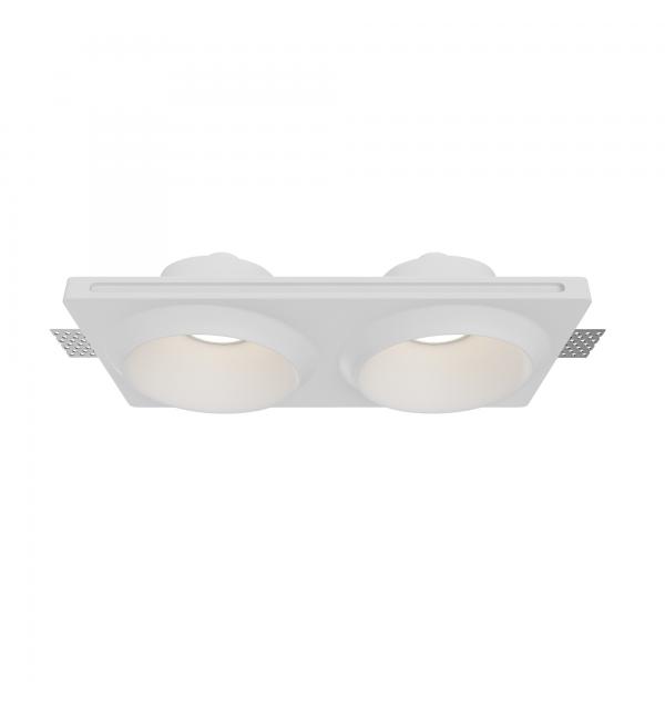 Светильник Maytoni Technical Gyps Modern DL124-GU10-02-TRS-W