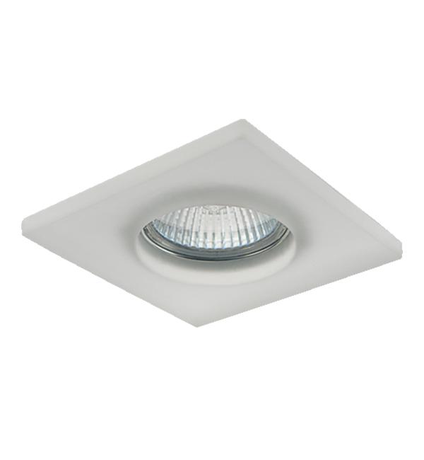 002250 Светильник ANELLO QUAD OP MR16/HP16 ХРОМ/МАТОВЫЙ
