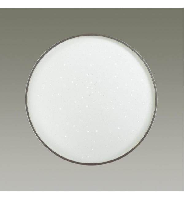 2076/DL PALE SN 000 Светильник пластик/белый/серебристый LED 48Вт 3000-6300K D390 IP43 пульт ДУ GETA SILVER