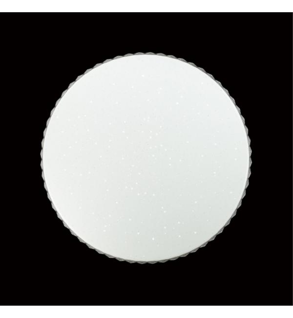 2077/DL PALE SN 194 Светильник пластик/белый/прозрачный LED 48Вт 3000-6300K D390 IP43 пульт ДУ DINA