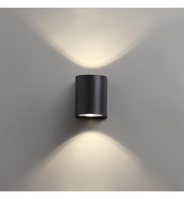 358294 STREET NT19 746 черный Ландшафтный светильник IP65 LED 4000K 4W+4W 220V OPAL