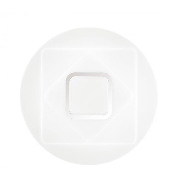 3037/DL COLOR SN 000 Светильник пластик/белый/хром LED 48Вт 3000-6500K D380 IP43 пульт ДУ/RGB/LampSmart COVA