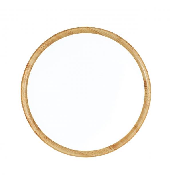 3019/DL TAN SN 175 Светильник пластик/под дер. LED 48Вт 3000-6300 D390 IP43 пульт ДУ/ LampSmart WOODI