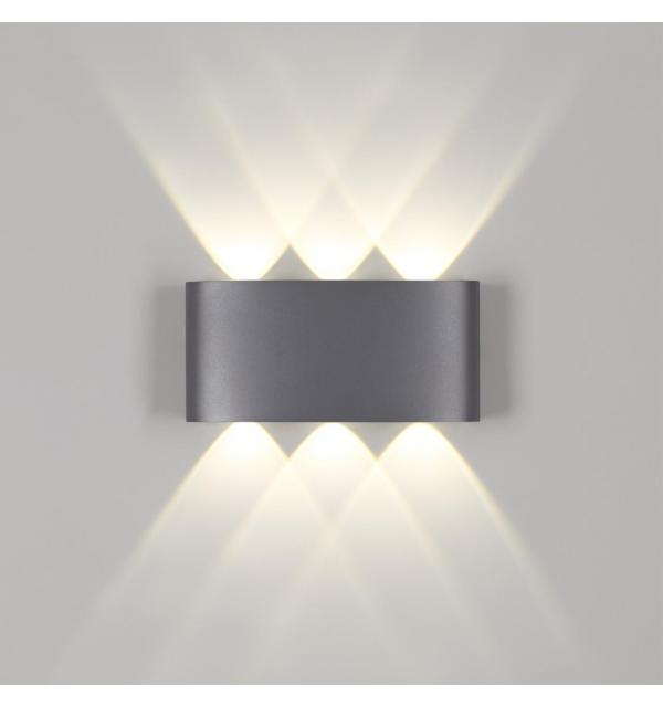 358460 STREET NT20 736 темно-серый  Ландшафтный настенный светильник IP54 LED 4000K 6W 85-265V CALLE
