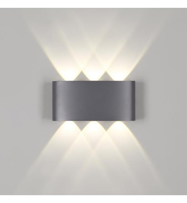 358460 STREET NT20 736 темно-серый  Ландшафтный настенный светильник IP54 LED 4000K 6W 85-265V CALLE