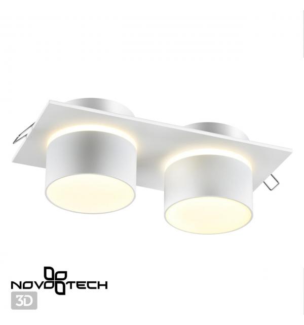 370720 SPOT NT21 580 белый Светильник встраиваемый IP20 GU10 9W 235V LIRIO