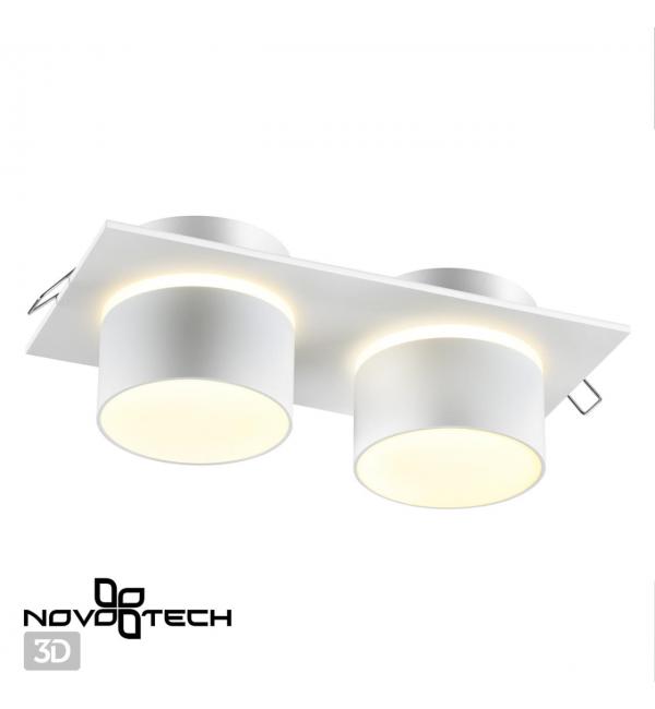 370720 SPOT NT21 580 белый Светильник встраиваемый IP20 GU10 9W 235V LIRIO