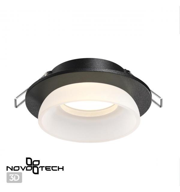370721 SPOT NT21 581 черный Светильник встраиваемый IP20 GU10 9W 235V LIRIO