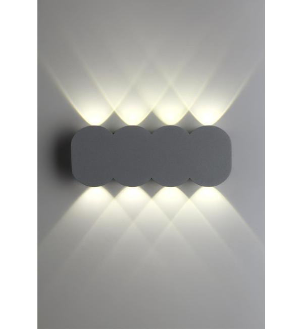 358561 STREET NT21 734 темно-серый Ландшафтный настенный светильник IP54 LED 4000K 8W 85-265V CALLE