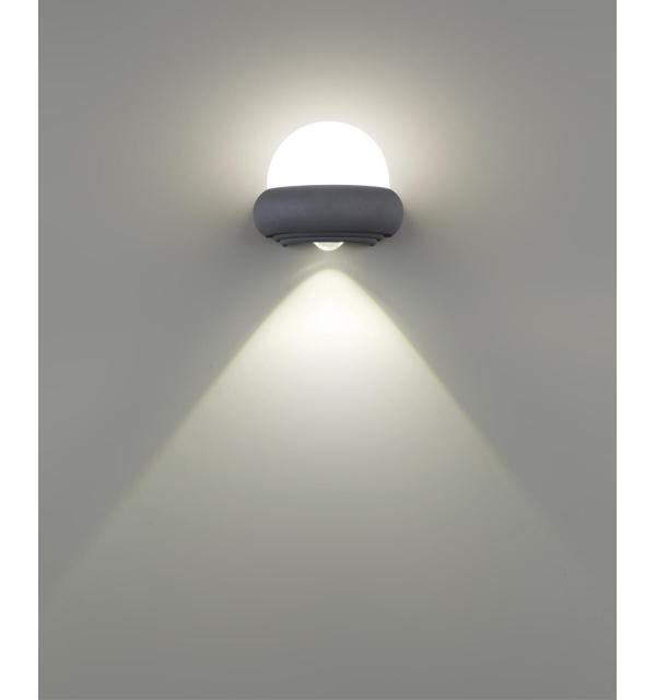 358566 STREET NT21 379 темно-серый Ландшафтный настенный светильник IP54 LED 4000K 7W 85-265V CALLE