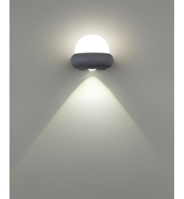 358566 STREET NT21 379 темно-серый Ландшафтный настенный светильник IP54 LED 4000K 7W 85-265V CALLE
