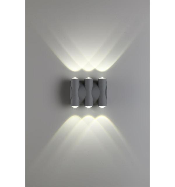 358567 STREET NT21 374 темно-серый Ландшафтный настенный светильник IP54 LED 4000K 6W 85-265V CALLE