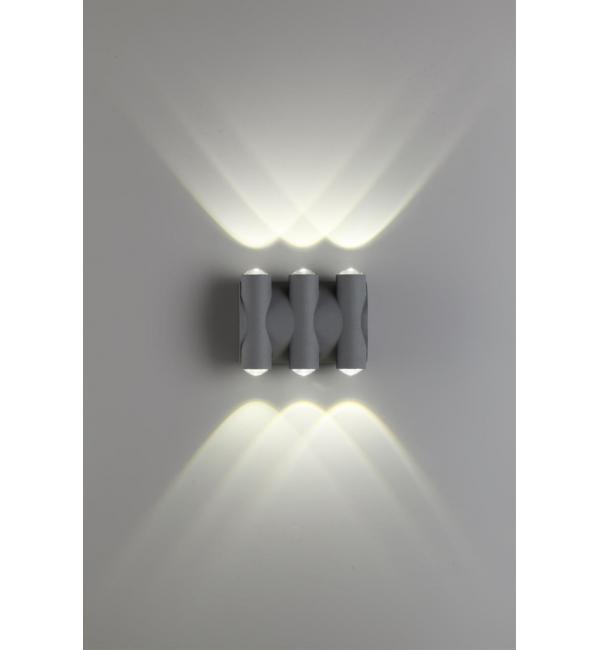 358567 STREET NT21 374 темно-серый Ландшафтный настенный светильник IP54 LED 4000K 6W 85-265V CALLE