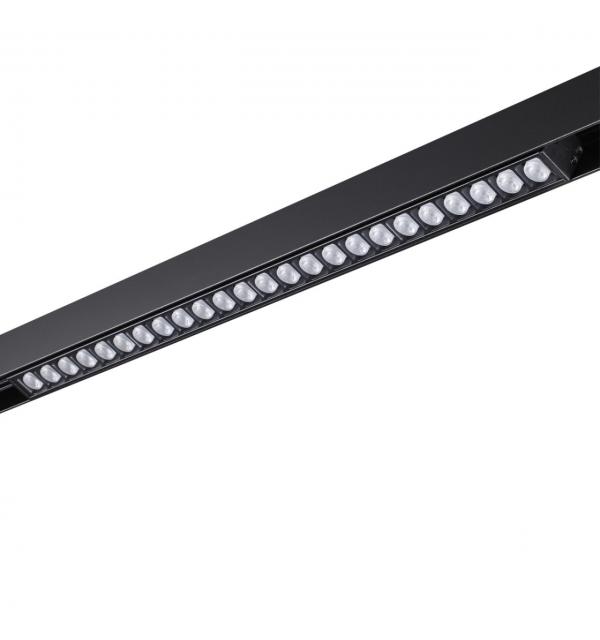 358624 SHINO NT21 064 черный Трековый низковольтный св-к диммируемый с ДУ, со сменой цв.температуры IP20 LED 3000~6500К 24W 48V FLUM