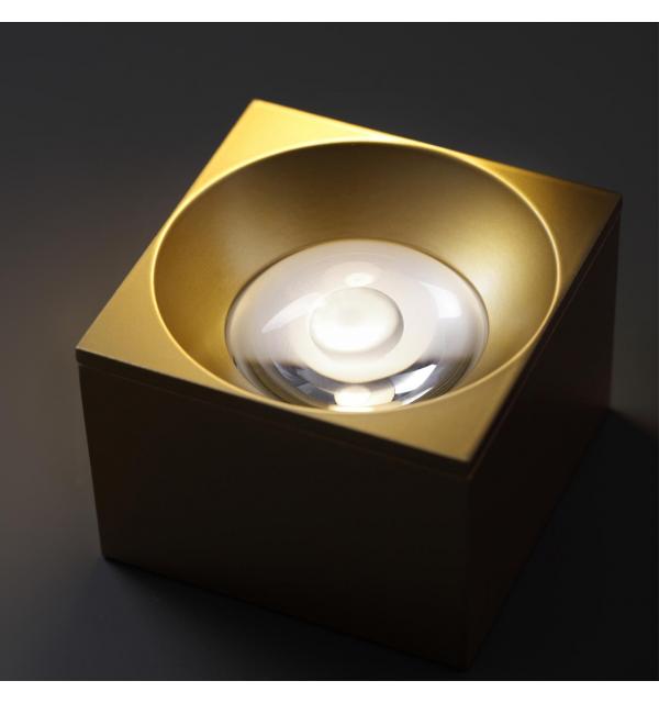 358670 OVER NT21 230 золото Светильник накладной светодиодный IP20 LED 4000К 12W 220V PATERA