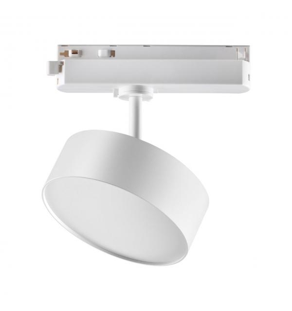 358755 PORT NT21 277 белый Светильник трековый однофазный трехжильный IP20 LED 24W 4000K 2100Лм 100-265V PROMETA