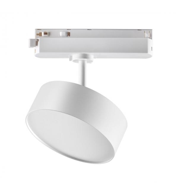 358755 PORT NT21 277 белый Светильник трековый однофазный трехжильный IP20 LED 24W 4000K 2100Лм 100-265V PROMETA