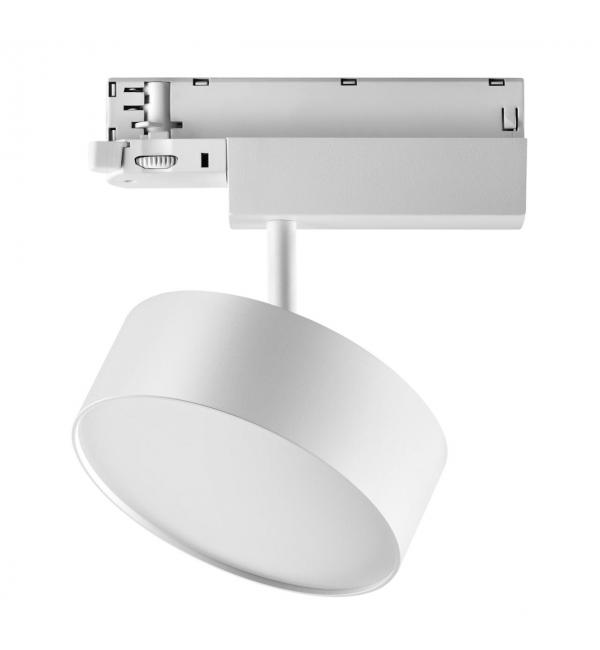 358758 PORT NT21 269 белый Трехфазный трековый светодиодный светильник IP20 LED 24W 4000K 2100Лм 100-265V PROMETA