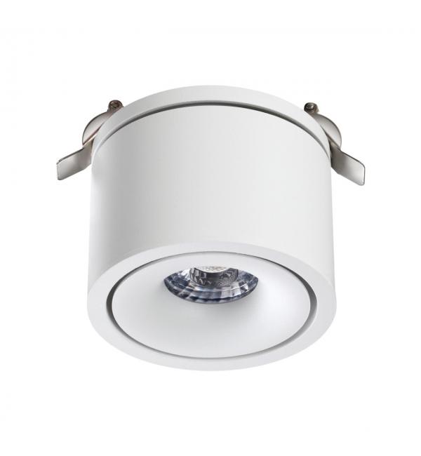 358776 SPOT NT21 526 белый Светильник встраиваемый светодиодный IP20 LED 15W 4000K 1300Лм 100-265V GRODA