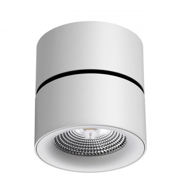 358782 OVER NT21 420 белый Светильник накладной светодиодный IP20 LED 25W 4000K 2200Лм 100-265V GRODA