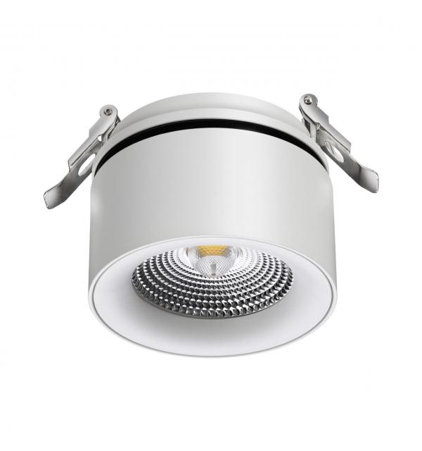 358784 SPOT NT21 526 белый Светильник встраиваемый светодиодный IP20 LED 25W 4000K 2200Лм 100-265V GRODA