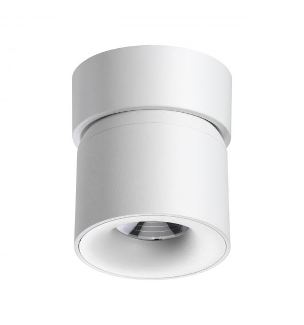 358808 OVER NT21 416 белый Светильник накладной светодиодный IP20 LED 10W 850Лм 4000K 220V GESSO