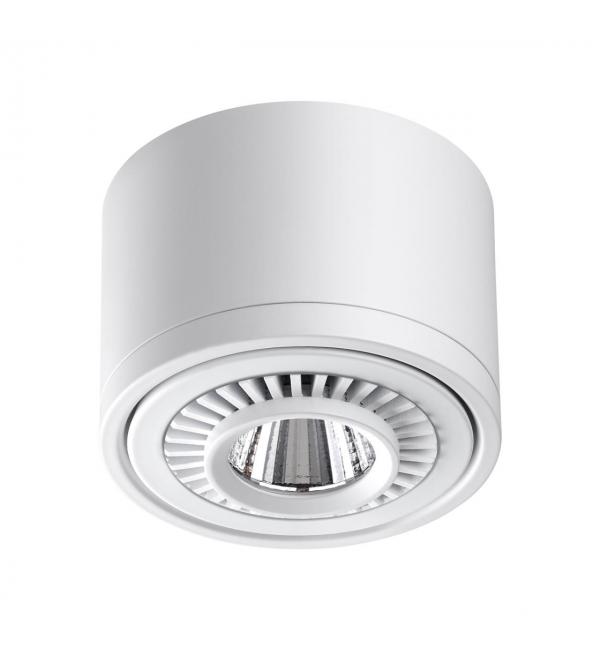 358811 OVER NT21 432 белый Светильник накладной светодиодный IP20 LED 9W 770Лм 4000K 220V GESSO