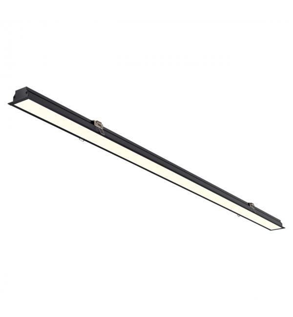 358819 SPOT NT22 550 черный Встраиваемый светодиодный светильник IP20 LED 4000K 36W 220V ITER