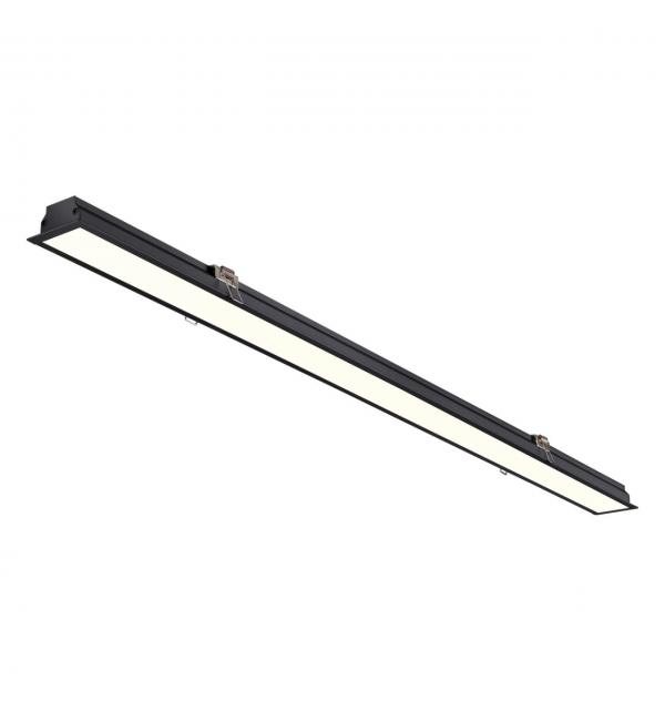 358821 SPOT NT22 550 черный Встраиваемый светодиодный светильник IP20 LED 4000K 24W 220V ITER