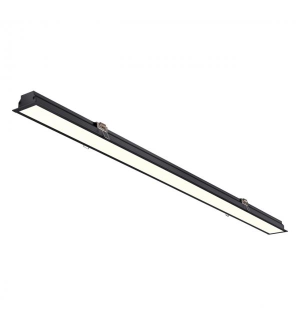 358821 SPOT NT22 550 черный Встраиваемый светодиодный светильник IP20 LED 4000K 24W 220V ITER