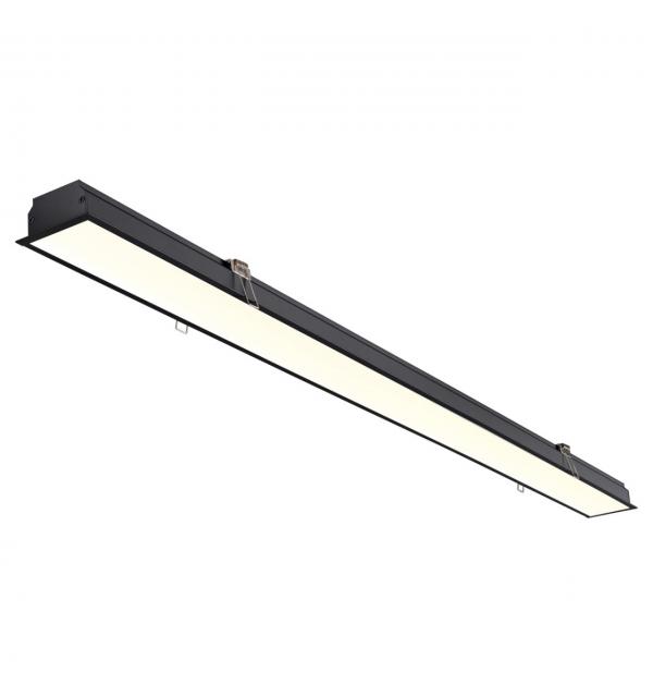 358823 SPOT NT22 550 черный Встраиваемый светодиодный светильник IP20 LED 4000K 48W 220V ITER