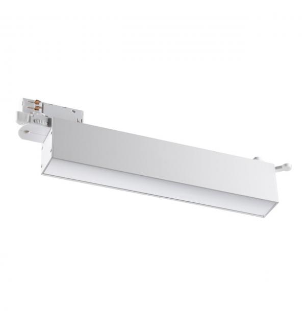 358838 PORT NT22 306 белый Светильник трехфазный трековый светодиодный IP20 LED 4000K 18W 220V ITER