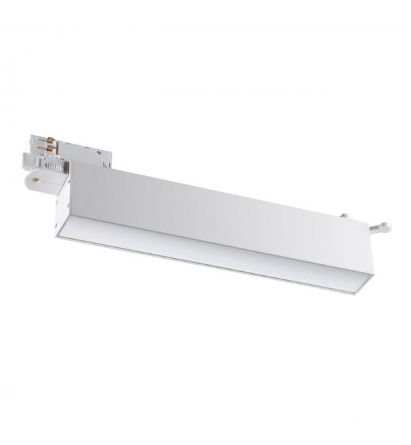 358838 PORT NT22 306 белый Светильник трехфазный трековый светодиодный IP20 LED 4000K 18W 220V ITER