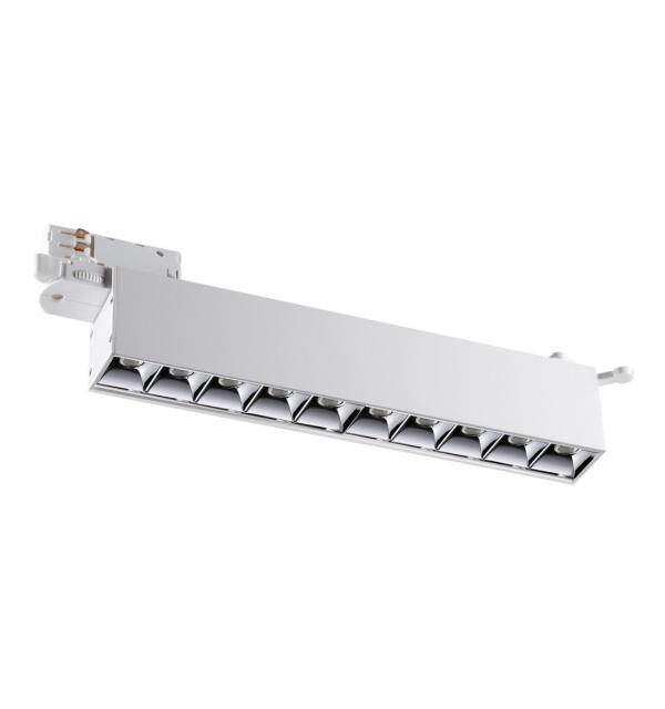 358844 PORT NT22 306 белый Светильник трехфазный трековый светодиодный IP20 LED 4000K 16W 220V ITER