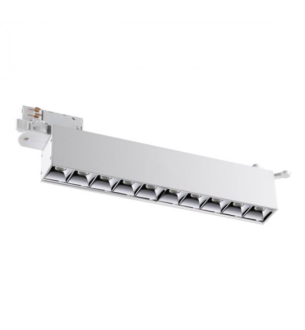 358844 PORT NT22 306 белый Светильник трехфазный трековый светодиодный IP20 LED 4000K 16W 220V ITER