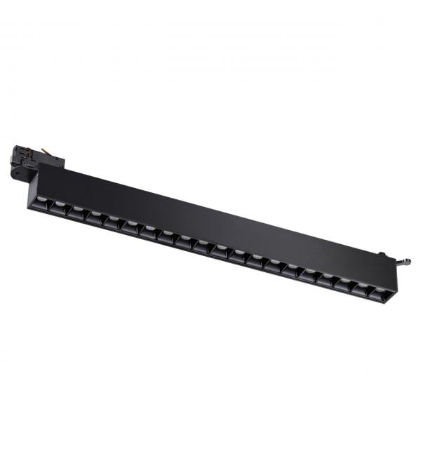 358845 PORT NT22 306 черный Светильник трехфазный трековый светодиодный IP20 LED 4000K 30W 220V ITER