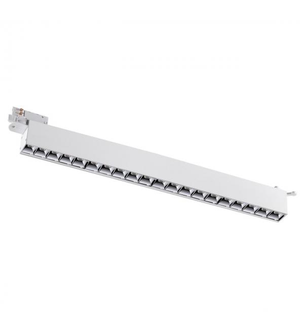 358846 PORT NT22 306 белый Светильник трехфазный трековый светодиодный IP20 LED 4000K 30W 220V ITER
