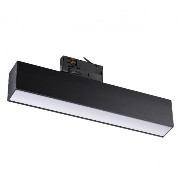 358853 PORT NT22 308 черный Светильник трехфазный трековый светодиодный IP20 LED 4000K 18W 220V ITER