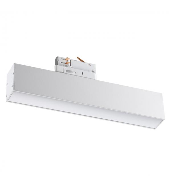 358854 PORT NT22 308 белый Светильник трехфазный трековый светодиодный IP20 LED 4000K 18W 220V ITER