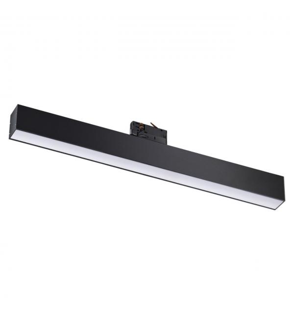 358855 PORT NT22 308 черный Светильник трехфазный трековый светодиодный IP20 LED 4000K 30W 220V ITER