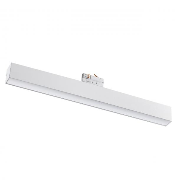 358856 PORT NT22 308 белый Светильник трехфазный трековый светодиодный IP20 LED 4000K 30W 220V ITER