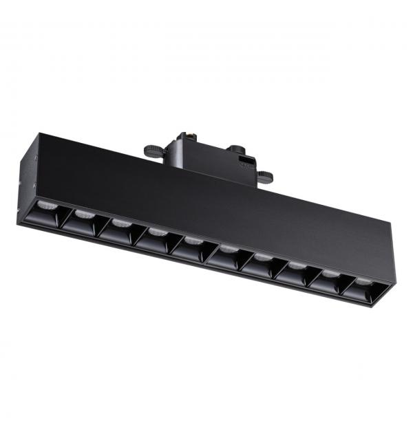 358857 PORT NT22 272 черный Светильник трековый однофазный трехжильный IP20 LED 4000K 16W 220V ITER